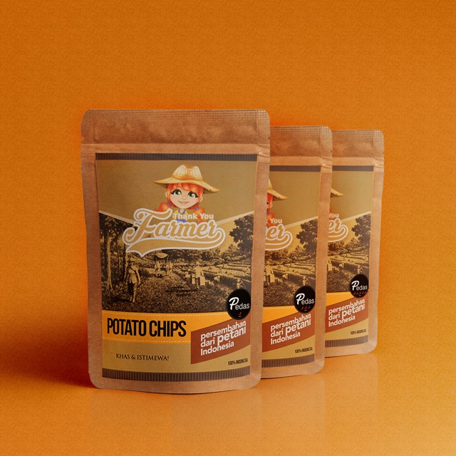 

Paket 4 pcs thankyou farmer