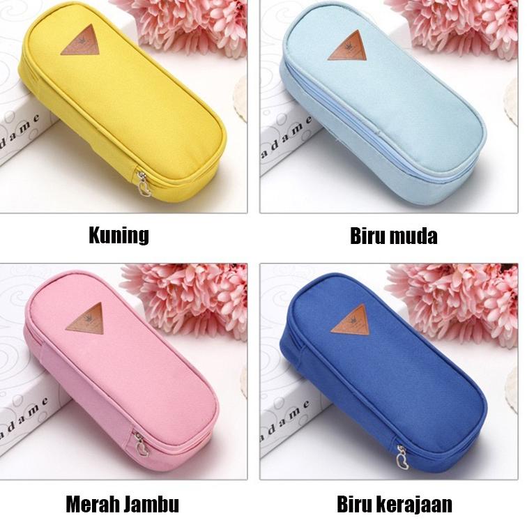 

jgn78 UUNIONATK Large-capacity Pencil Case Zipper Bag Multi-fungsi Flip Pencil Bag Sekolah Stationery Supplies Case ,,