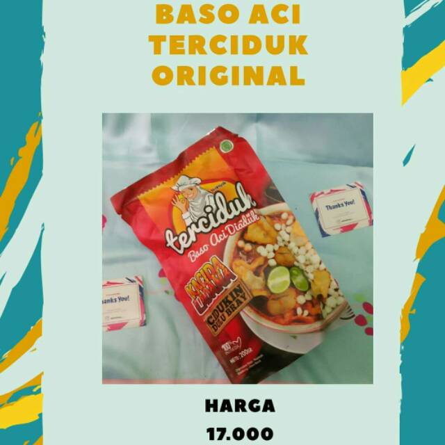

Baso Aci Teriduk Rasa Original