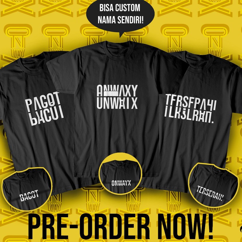 KAOS ILUSI CUSTOM / BAJU TIKTOK VIRAL
