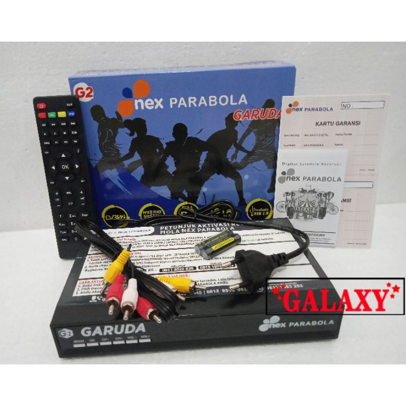 Receiver Nex Parabola Garuda G2 Guoxin Ali
