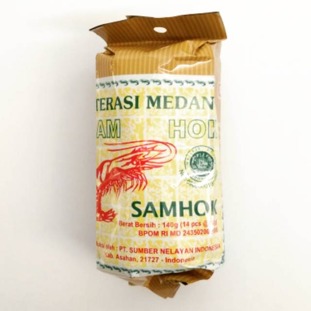 

Terasi samhok penyedap rasa 140 gr