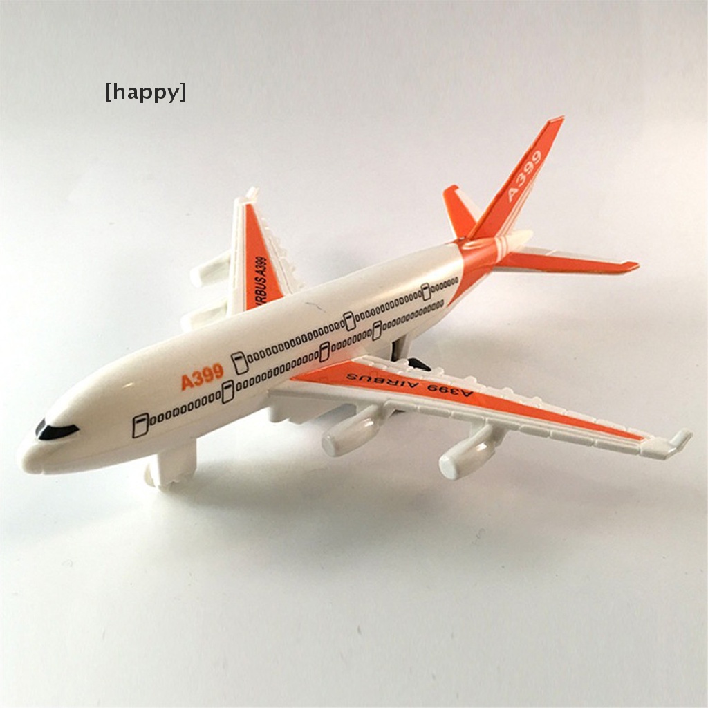 HA Plastic Air Bus Model Kids Children Pull Back Airliner Passenger Plane Model 0 0 0 0 0 ID