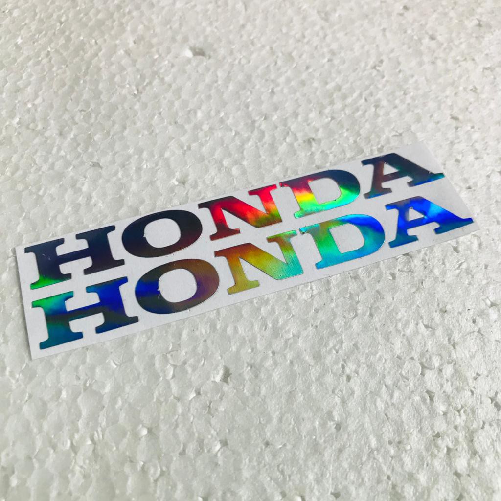 Sticker Honda Cutting Bahan Hologram Maxdecal