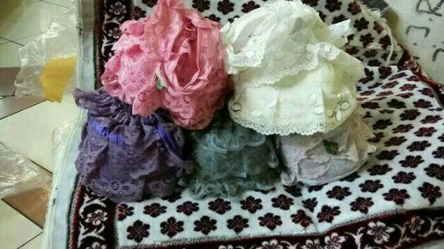 Mukena parasut renda terbaru /mukena traveling