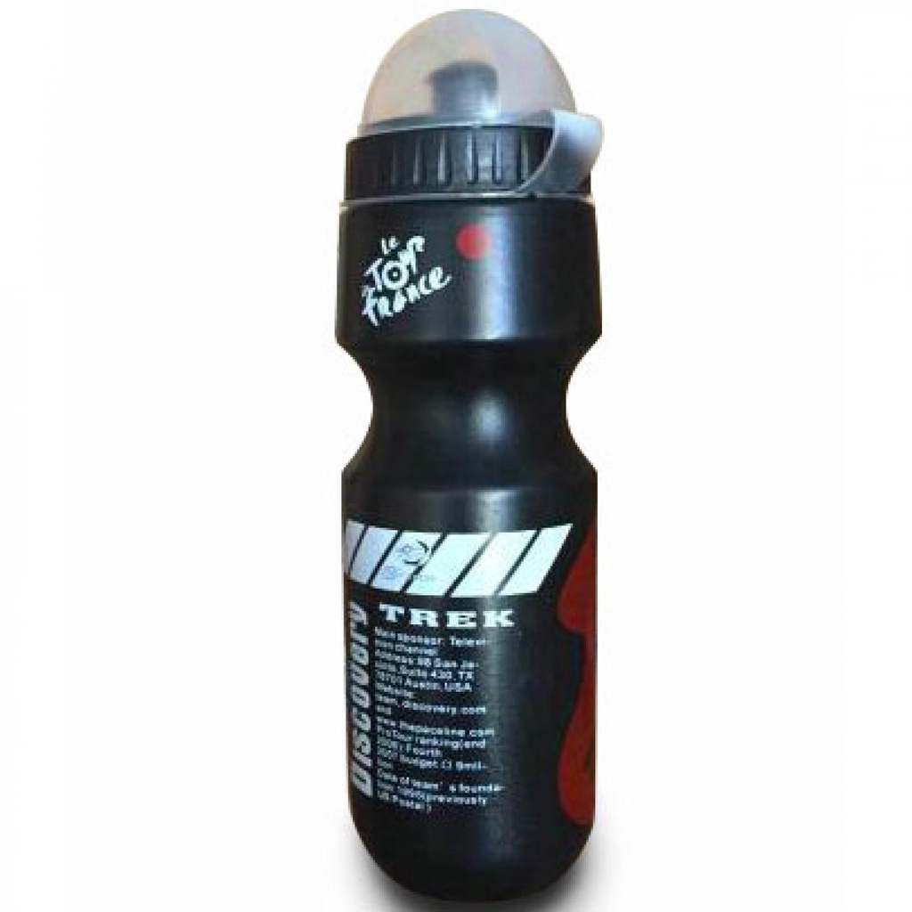 Botol Minum Sepeda Olahraga Tempat Air Anti Bocor Hitam 750 ml Food Grade BPA Free