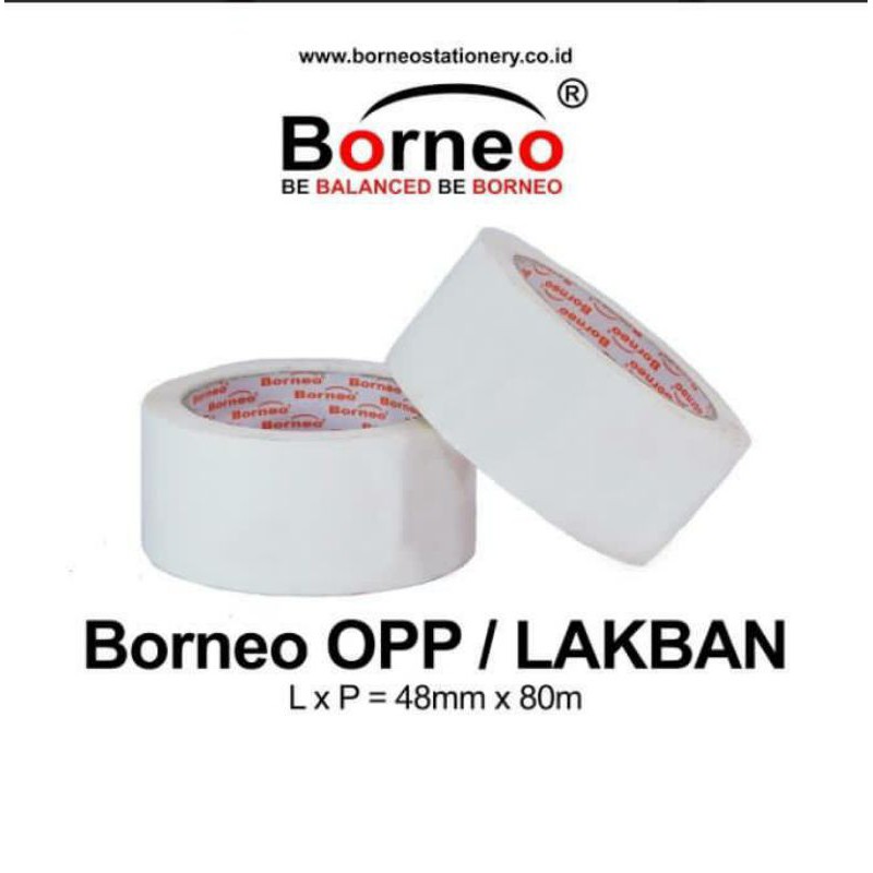 

LAKBAN OPP BORNEO 48MM×80M BENING