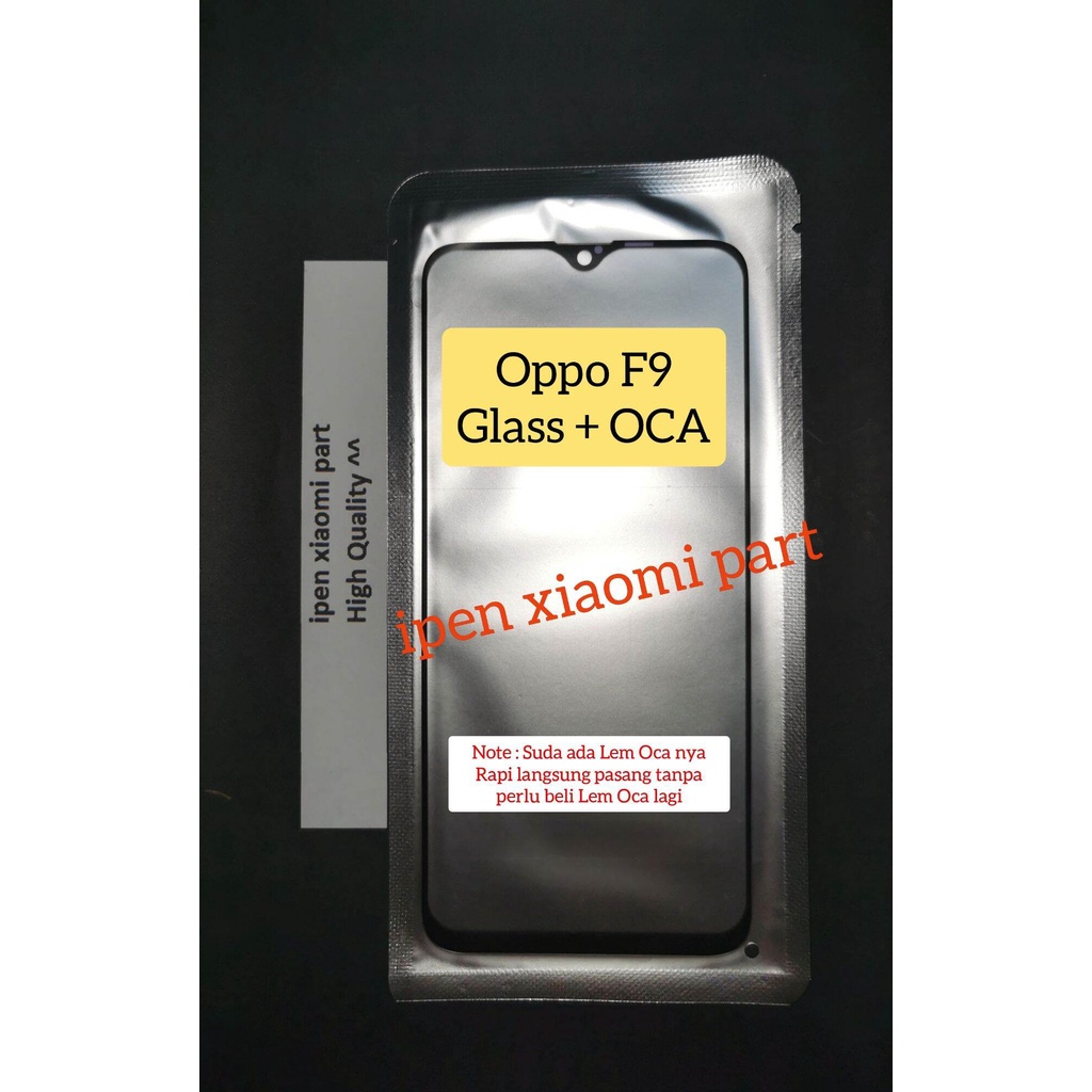 Glass Sudah Oca Oppo F9 Kaca Touchscreen LCD Layar Sentuh