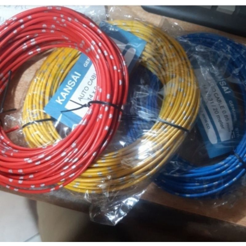 KABEL SERABUT MOTOR 0,85mm harga permeter