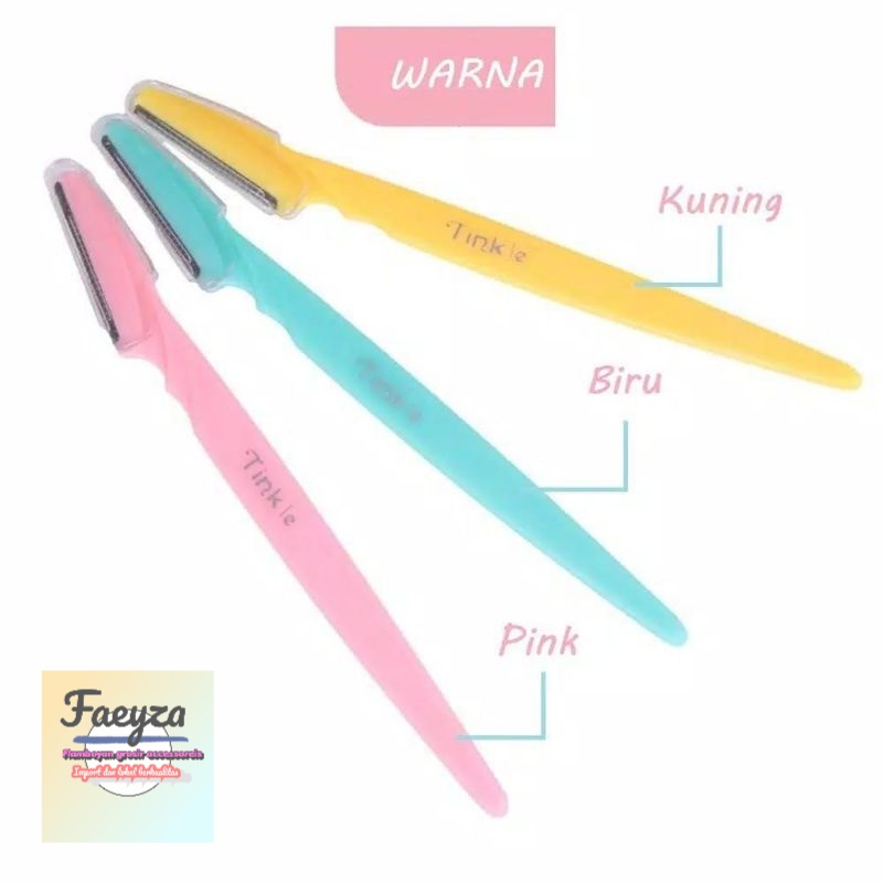 6 pcs cukuran alis wanita