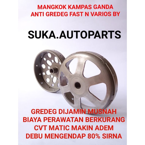 MANGKOK KAMPAS GANDA OTO ANTI GREDEG ALL VARIO