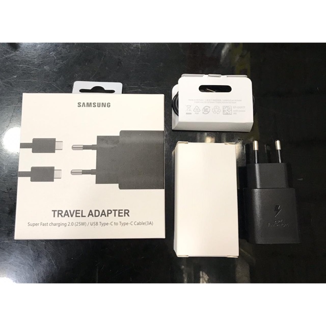 Charger samaung A70 A80 note 10 note 10 plus super fast charging 25W