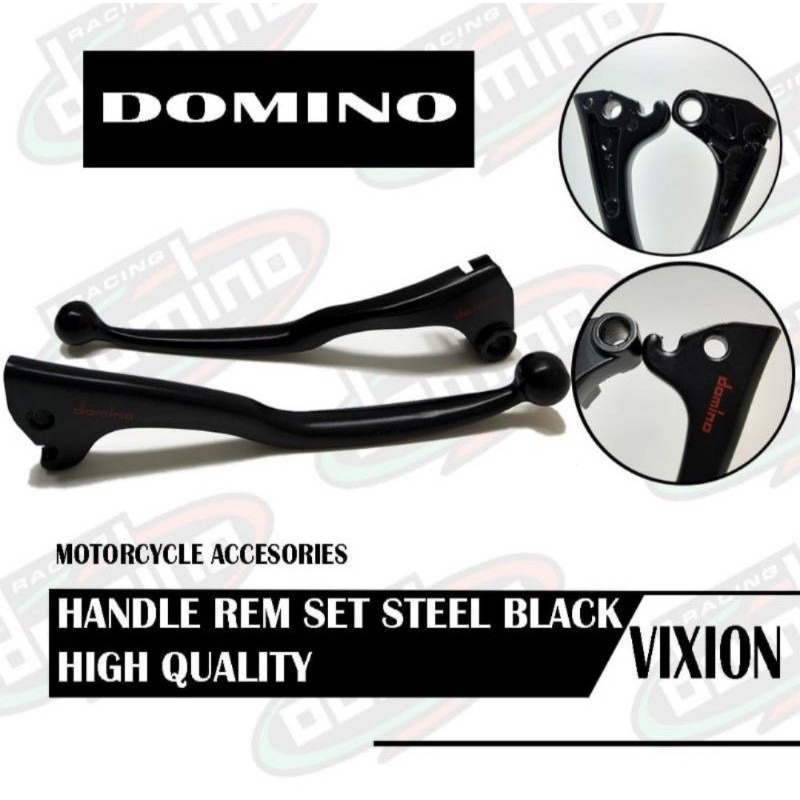 HANDEL SET BLACK DOMINO STANDAR - HANDLE SET BLACK DOMINO VIXION VARIO150 BEAT SCOPY SATRIA MIO NMAX