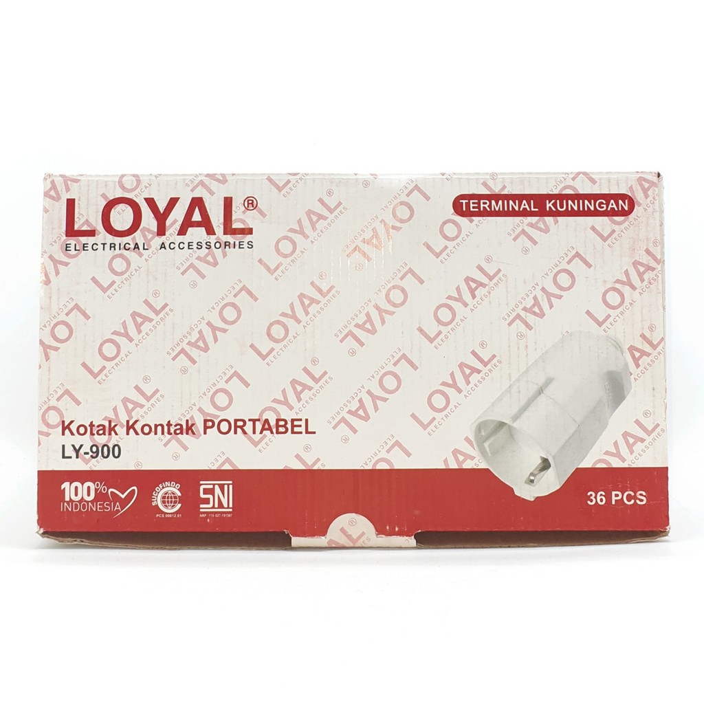 @36 Pcs (1 Kotak) LY-900 Loyal Kontra Arde Kuningan Kualitas Premium / Sambungan Colokan Listrik