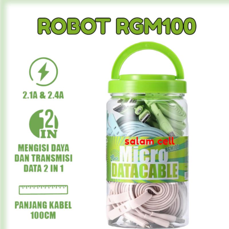 Kabel Data Micro Usb ROBOT RGM100 Original