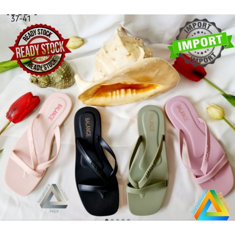 sandal wanita jelly (1609-1) sandal wanita jepit/sandal balance