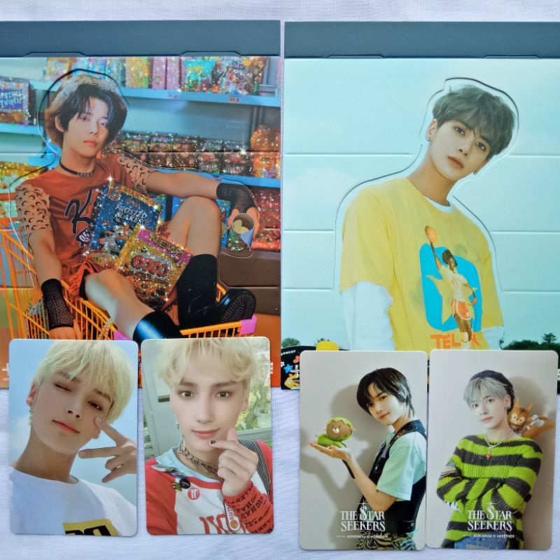 [READY] PHOTOCARD OS CARD dan CUT - OUT BOARD TXT FIGHT OR ESCAPE