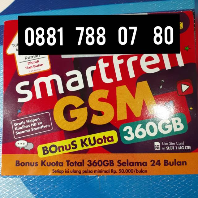 Nomor cantik smartfren