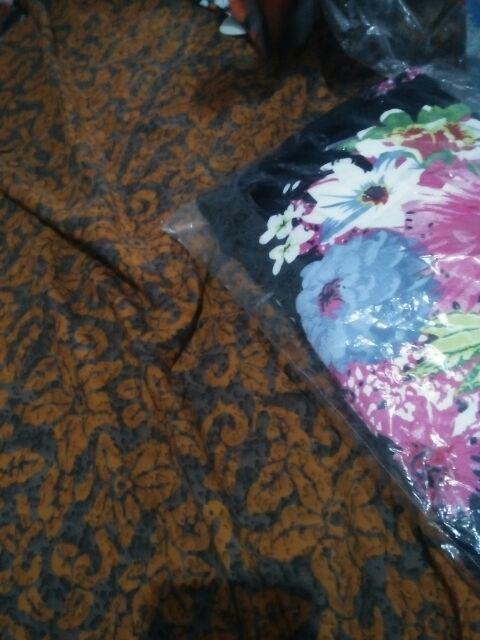 Sekdress Resleting Model Marina | Batik Cap Pekalongan