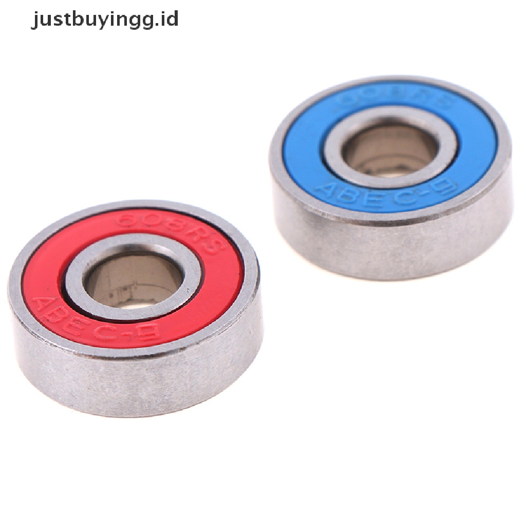 5pcs Abec-9 608rs Roda Roller Seal Ball Bearings Untuk Skateboard Skuter