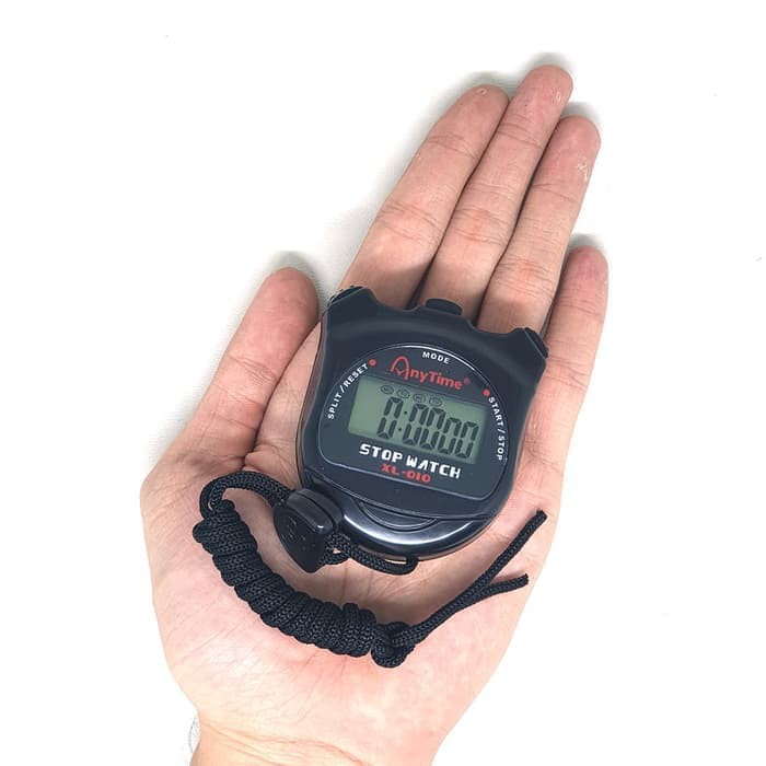 New Trend! STOPWATCH ANYTIME XL-010 XL010 PENGHITUNG WAKTU SPORT WATCH TIMER