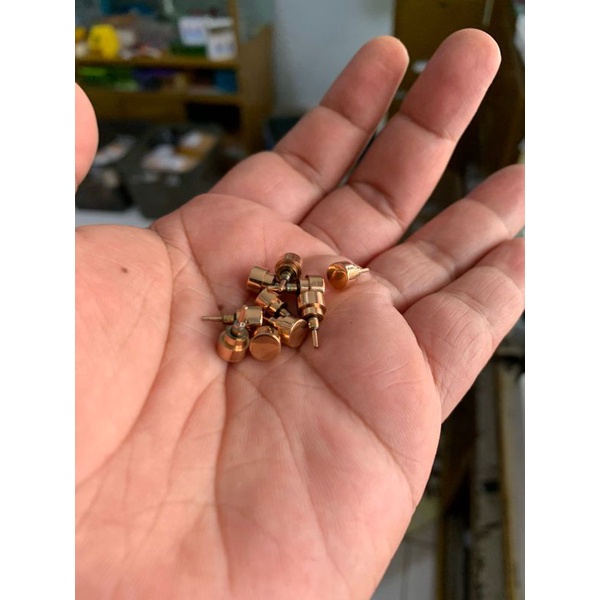 Tombol Chorono Jam Tangan Rose Gold 6MM