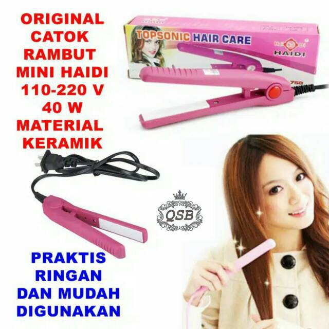 CATOKAN RAMBUT MINI HAIDI / CATOK MINI HAIDI