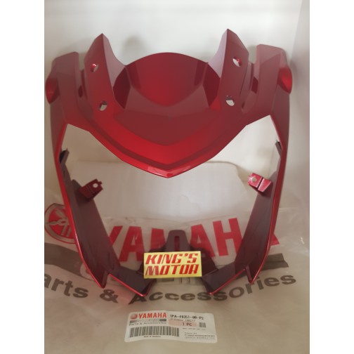 BODY COWLING, BATOK LAMPU DEPAN VIXION NEW (NVL) MERAH ASLI YAMAHA