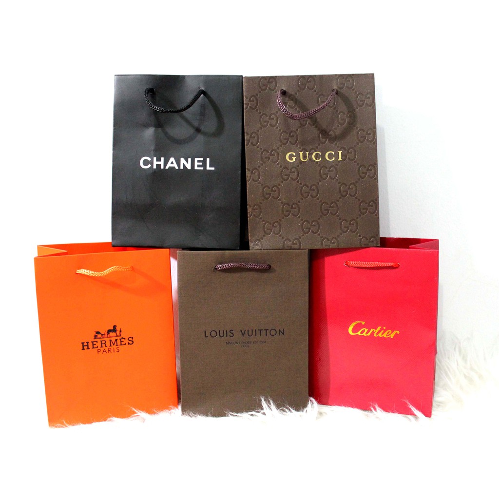 

paperbag mini untuk perhiasan branded