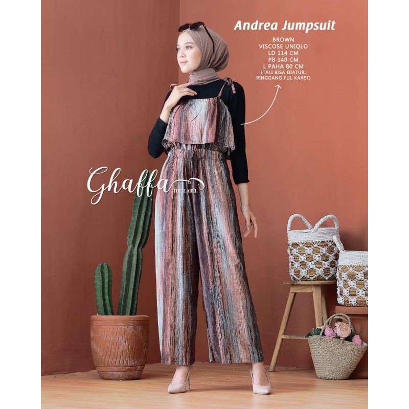 ANDREA JUMPSUIT BY GHAFFA