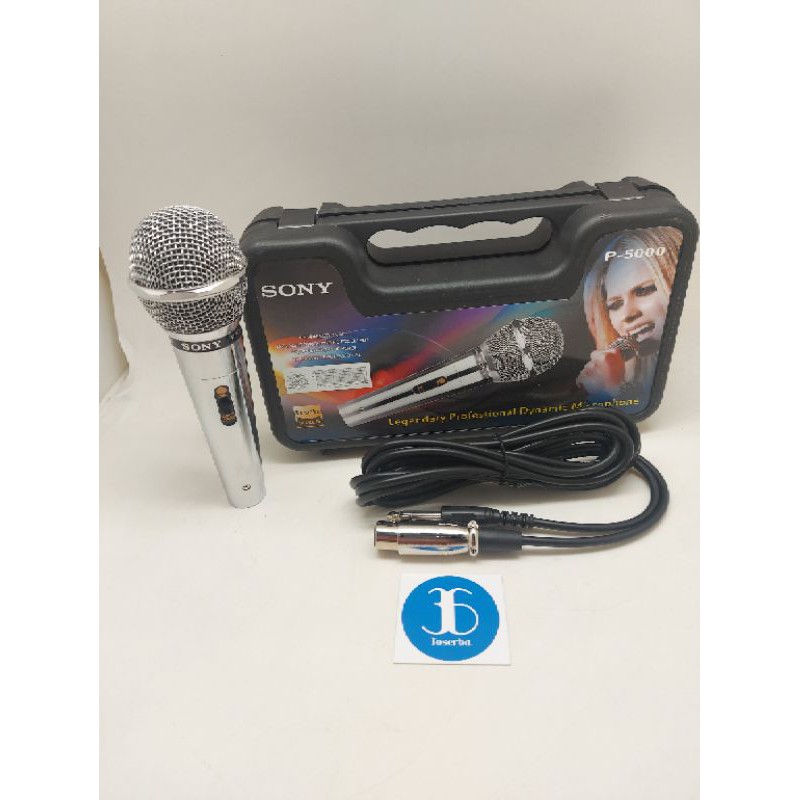 Microphone Sony P5000 - Mic Kabel Sony P-5000 - Mic Karaoke Sony