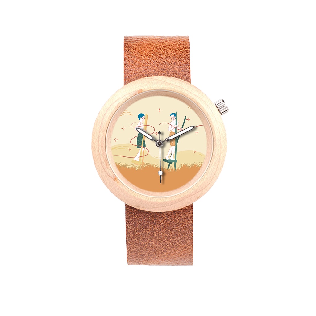 Kama Watch Jam Tangan Kayu Egrang