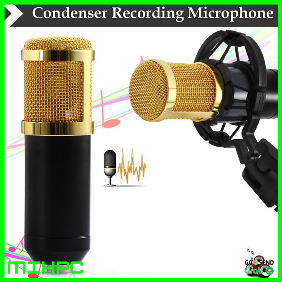 mic condenser taffstudio bm800 / microphone kondenser bm 800