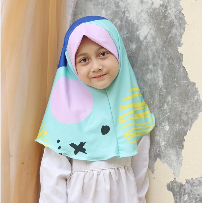 hijab instant motif BT21