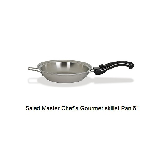Salad Master Chef's Gourmet Skillet Pan - 8''