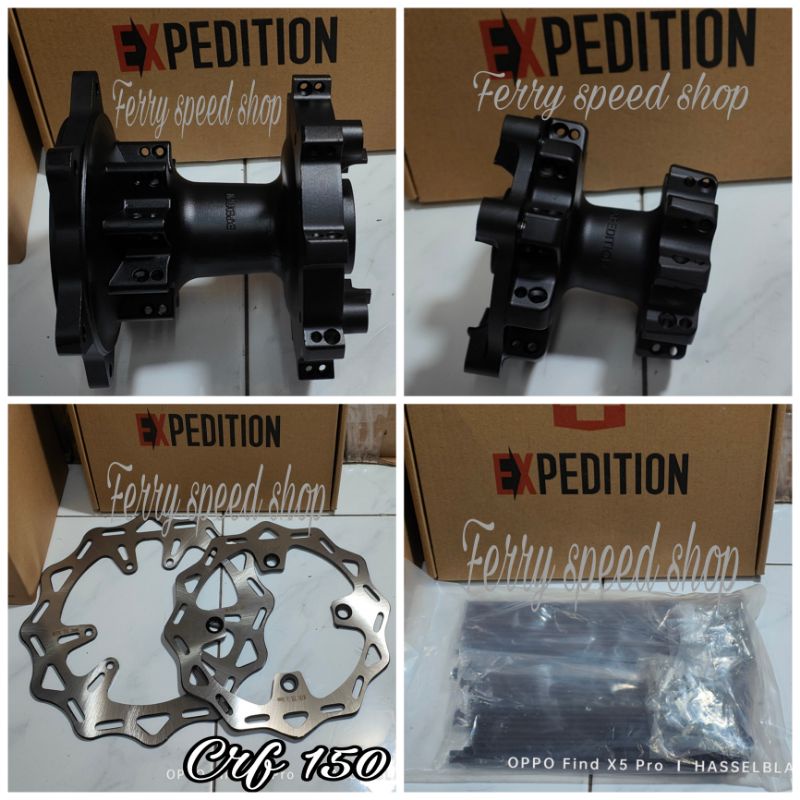 Set tromol expedition crf 150  Crf150 / Set jari jari + tromol + Disc brake expedition Crf150 Crf 15
