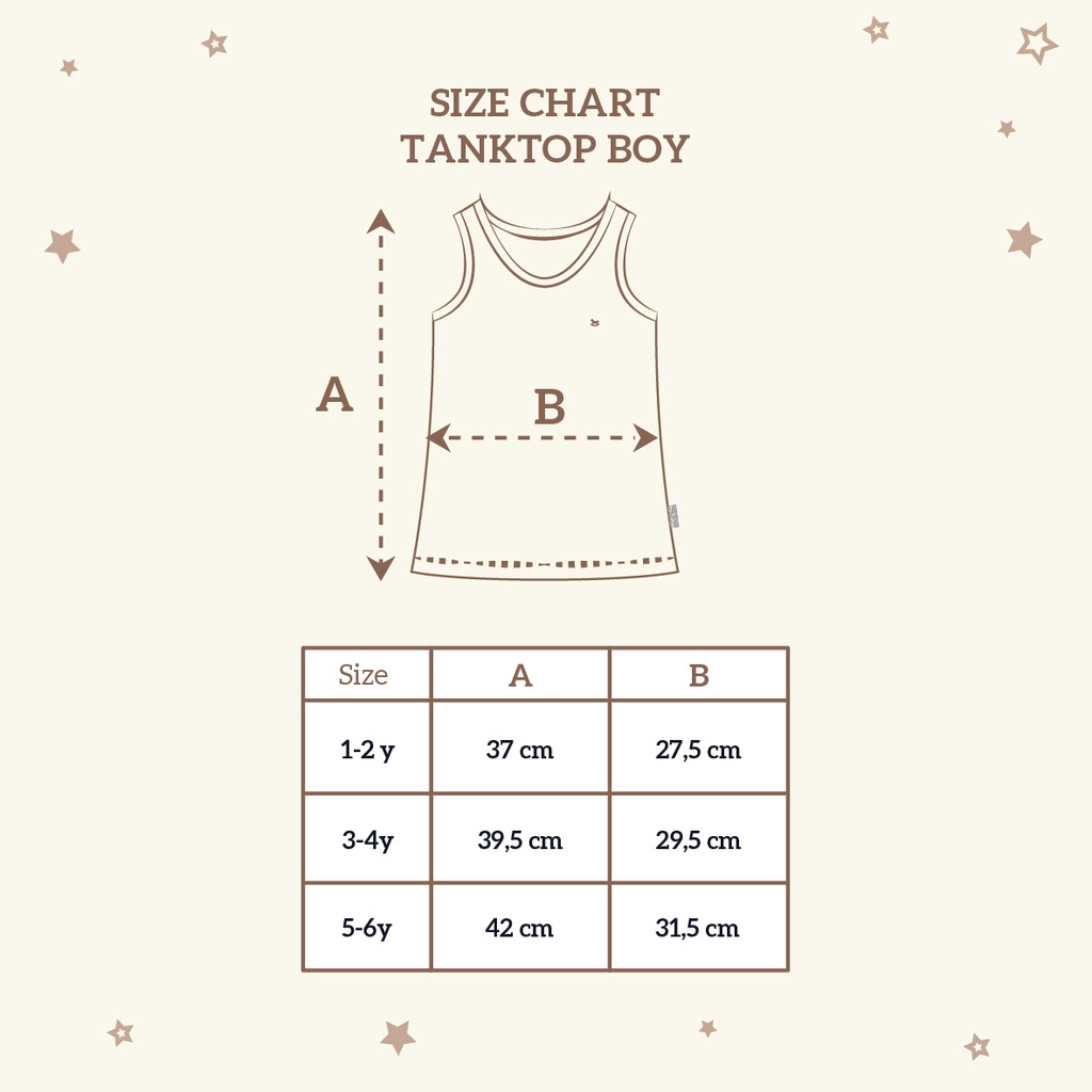 Little Palmerhaus Tanktop Boy &amp; Girl - Kaos Singlet / Dalaman Anak / Sleeveless