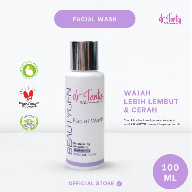 Beautygen Facial Wash by dr tanty skincare | Sabun Cuci Muka untuk Mencerahkan dan Kulit Kusam