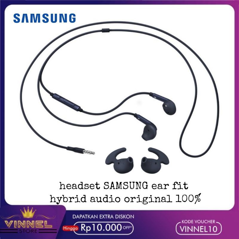 Headset Samsung Gaming in ear fit hybrid audio original 100%  Jack audio 3.5mm