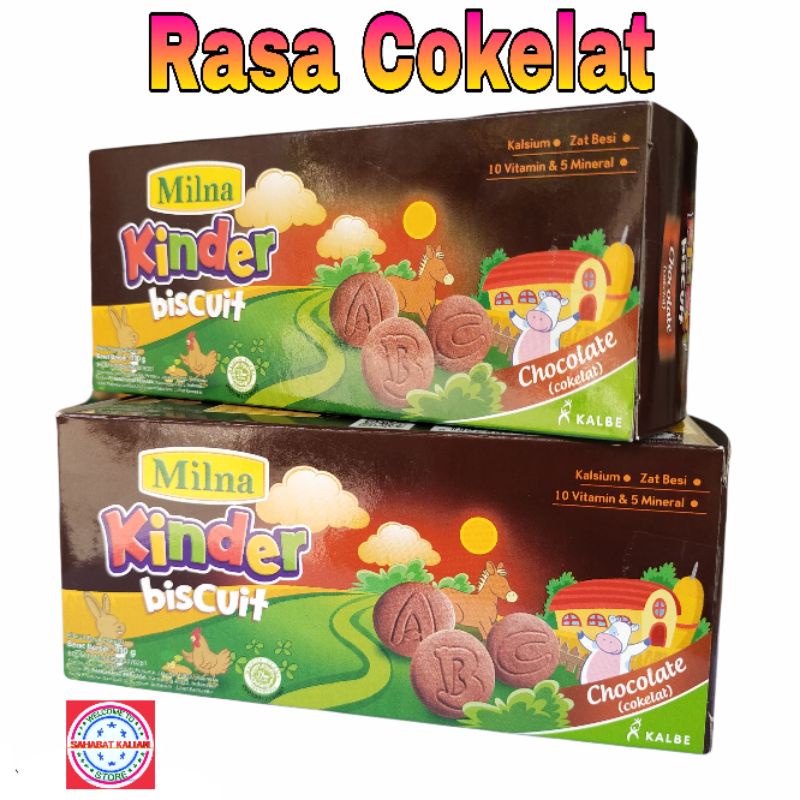 MILNA KINDER BISKUIT 110GR PER 1 BOX