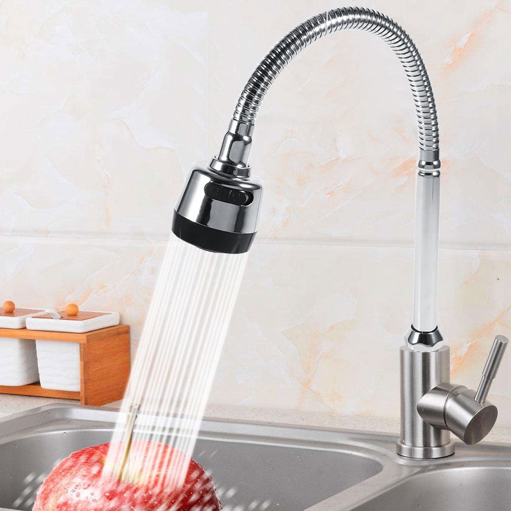 Disuu304 Stainless Steel Spout Kitchen Sink Faucet Pipe Fittings Shopee Indonesia