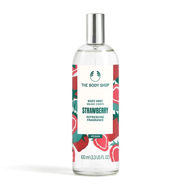 [ORIGINAL] The Body Shop - Strawberry Body Mist 100ml / Parfum