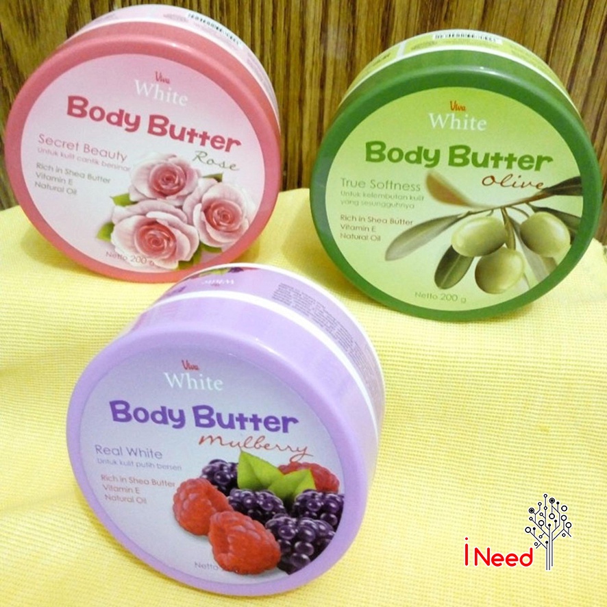 (INEED) VIVA WHITE BODY BUTTER - VIVA BODY BUTTER 200 gr