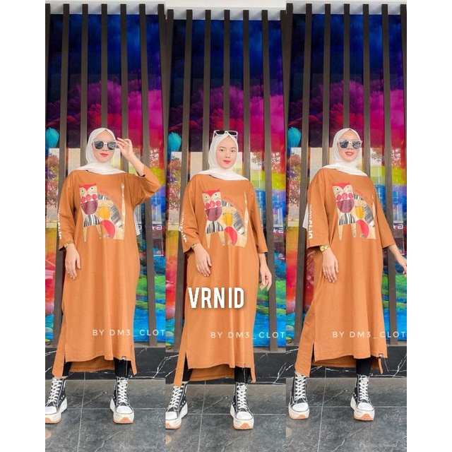 VRN ID- LONG TUNIK DM3 ORIGINALA/TUNIK DM3 ORIGINAL/KAOS DM3 /TUNIK JUMBO/LONG TUNIK KAOS