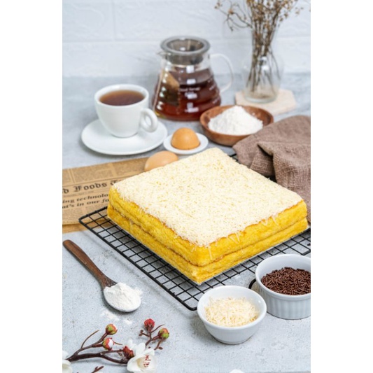 

Cake Lawas Keju Double Size