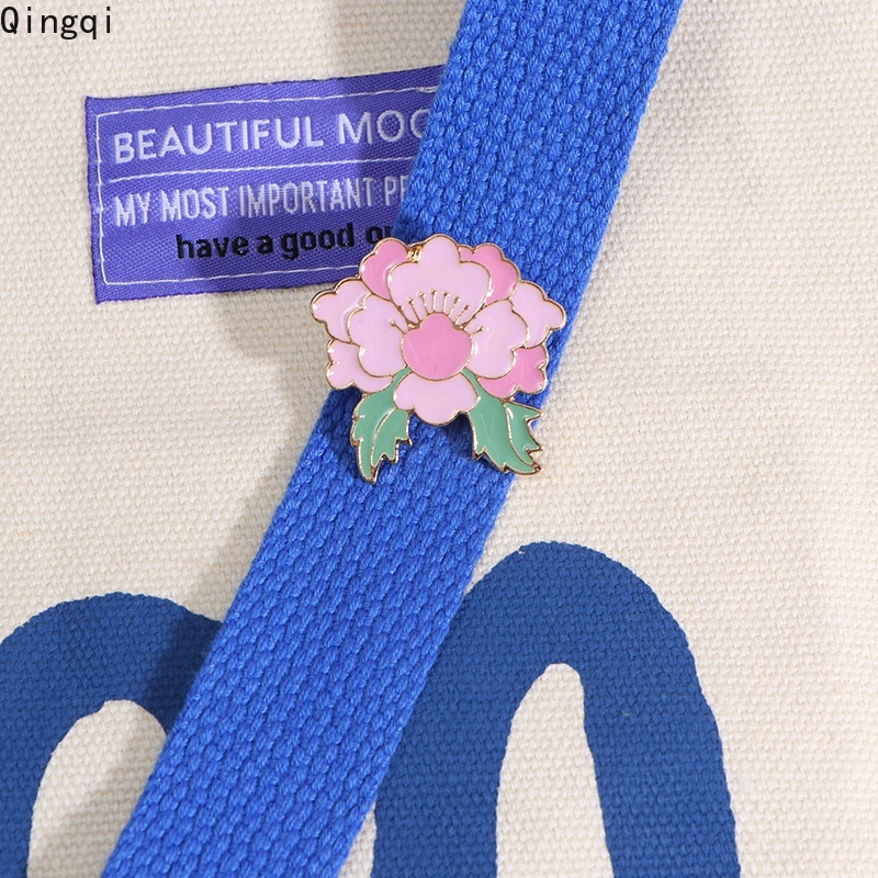 Bros Pin Enamel Bentuk Bunga Matahari Mawar Peony Camellia Untuk Pakaian