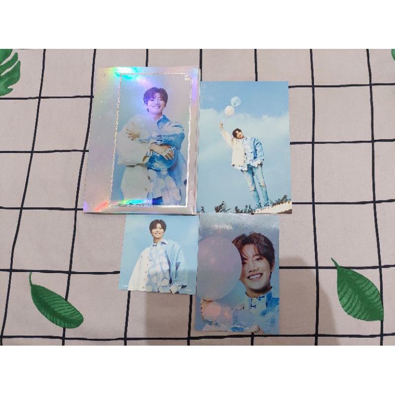 

[read desc] junkyu fa set file folder postcard etc