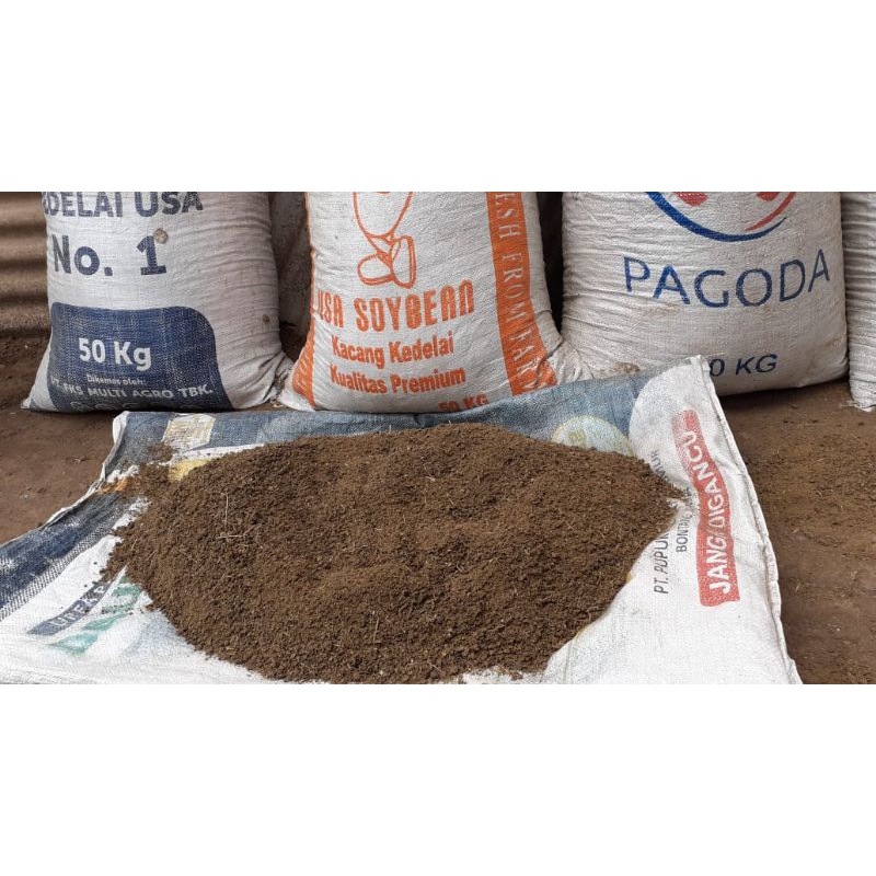 KOHE KAMBING HALUS 5 KG, PUPUK ORGANIK TERMURAH 100% MURNI KOHE KAMBING