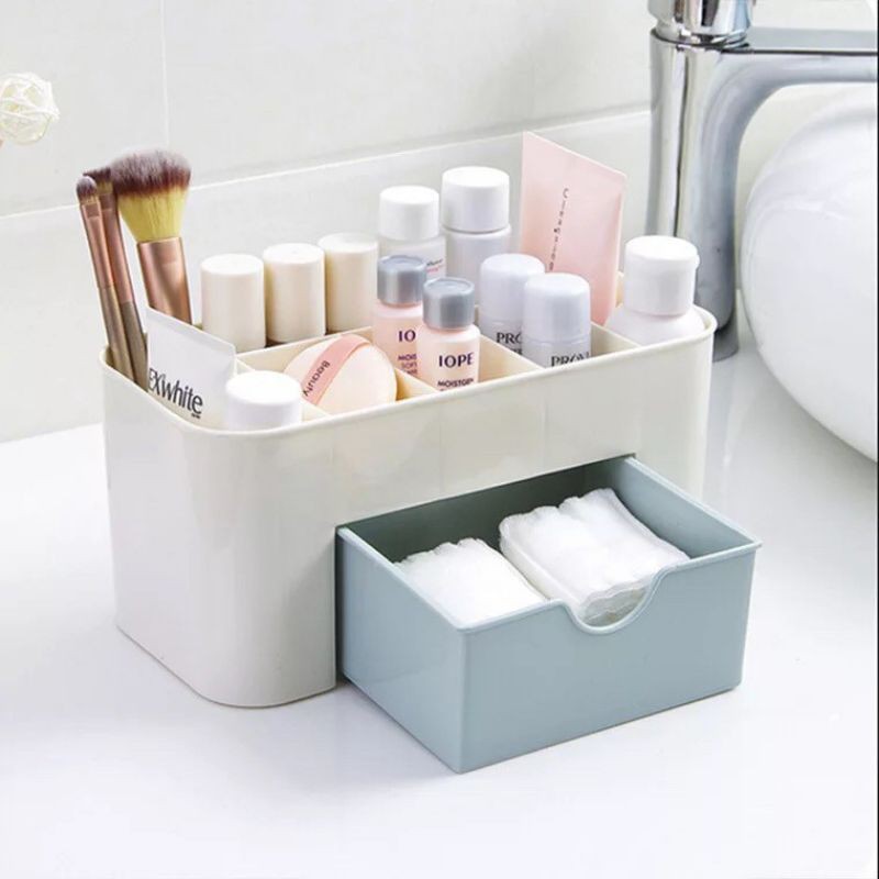 ASIN829- J72 KOTAK KOSMETIK PORTABLE/MAKE UP BOX/ORGANIZING BOX