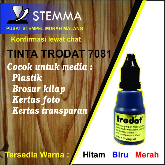 

TINTA STEMPEL PLASTIK TRODAT 7081